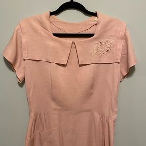 Vintage Linen Dress